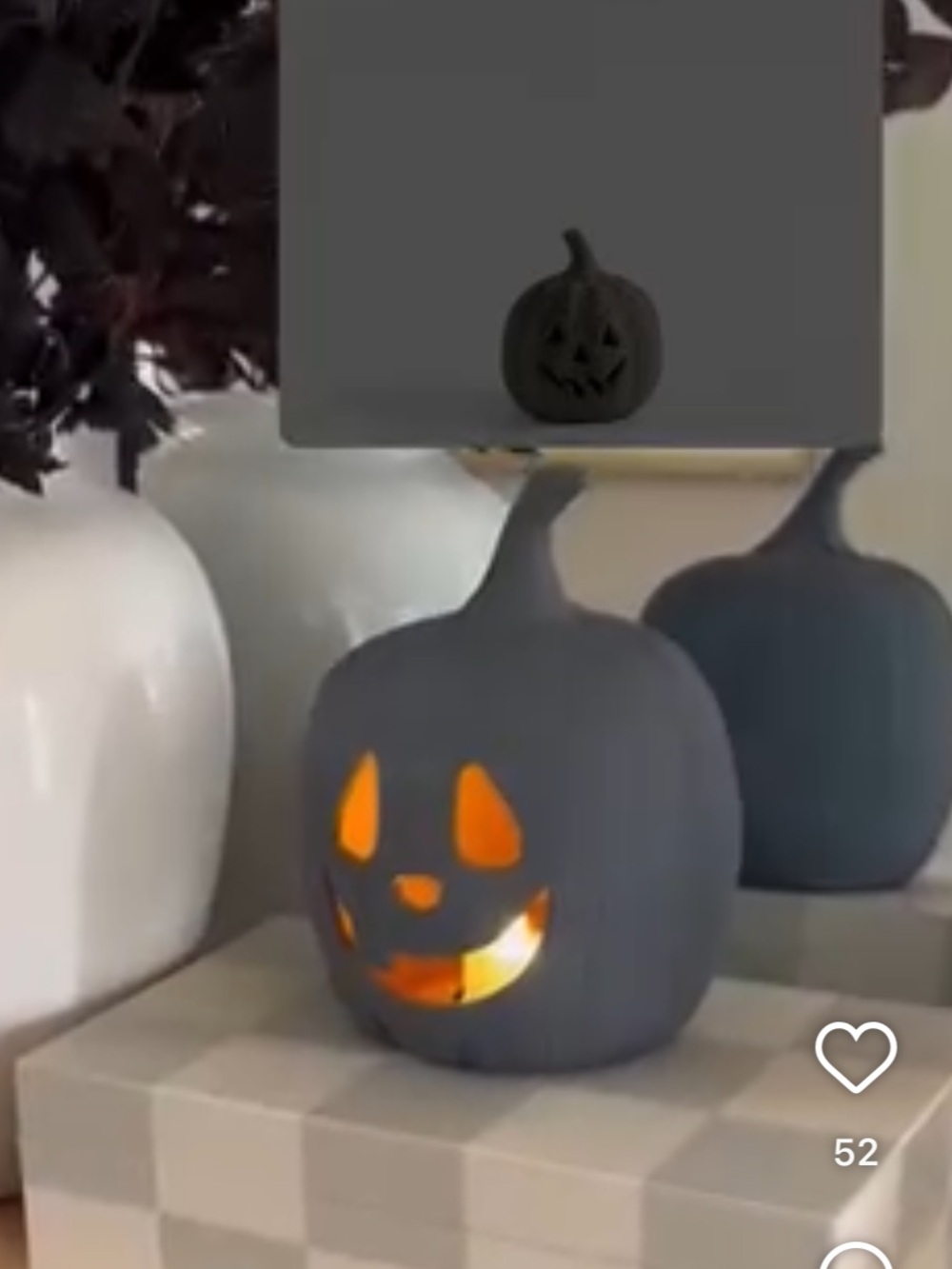 Target Bullseyes Playground Halloween Terracotta Light Up Jack O Lantern Pumpkin - Picture 4 of 6